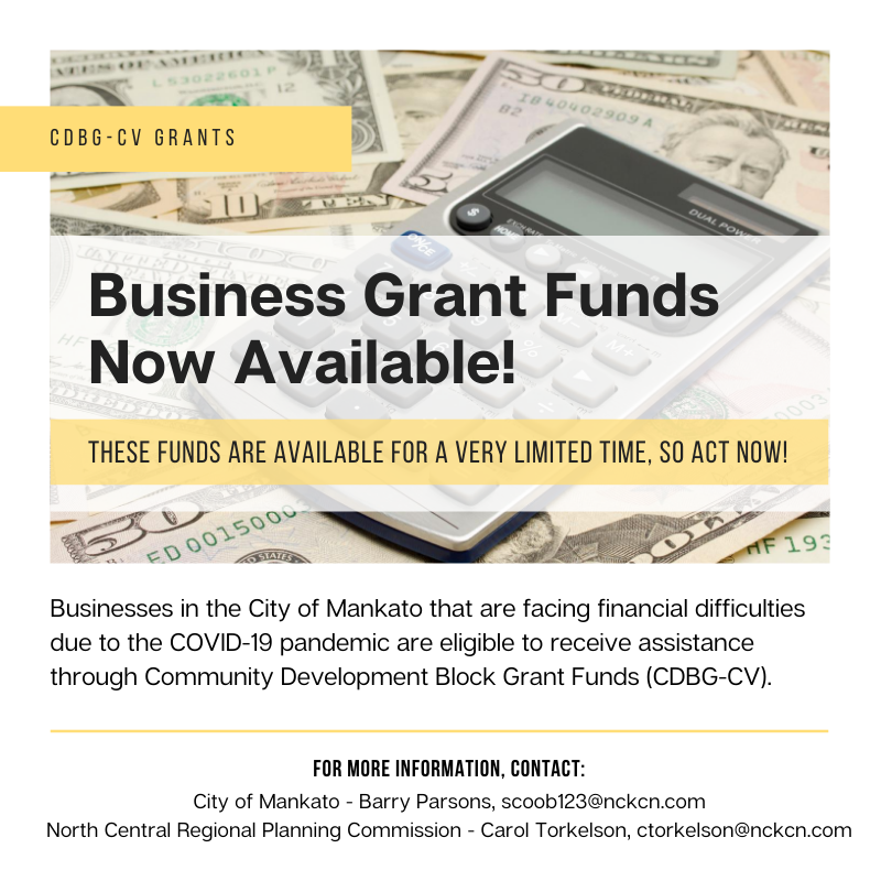 MankatoMarketing Business Grant Applications Available at City Hall